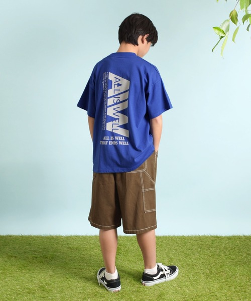 GLAZOS(グラソス)の「【大人向けサイズあり】コットンツイル・ハーフペインターパンツ(その他パンツ・キッズ・カーキ/ブラック/ベージュ/ブラウン・140cm/150cm/160cm/170cm)」の6枚目の写真