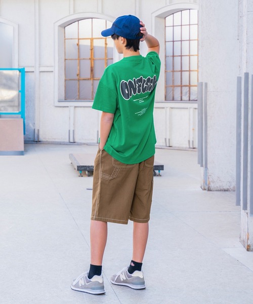 GLAZOS(グラソス)の「【大人向けサイズあり】コットンツイル・ハーフペインターパンツ(その他パンツ・キッズ・カーキ/ブラック/ベージュ/ブラウン・140cm/150cm/160cm/170cm)」の7枚目の写真