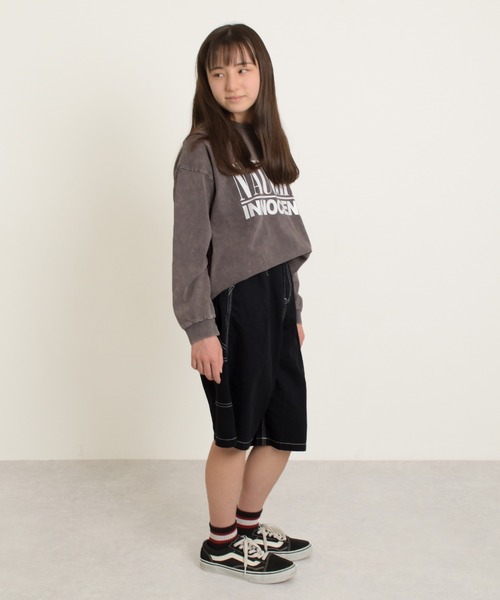 GLAZOS(グラソス)の「【大人向けサイズあり】コットンツイル・ハーフペインターパンツ(その他パンツ・キッズ・カーキ/ブラック/ベージュ/ブラウン・140cm/150cm/160cm/170cm)」の9枚目の写真