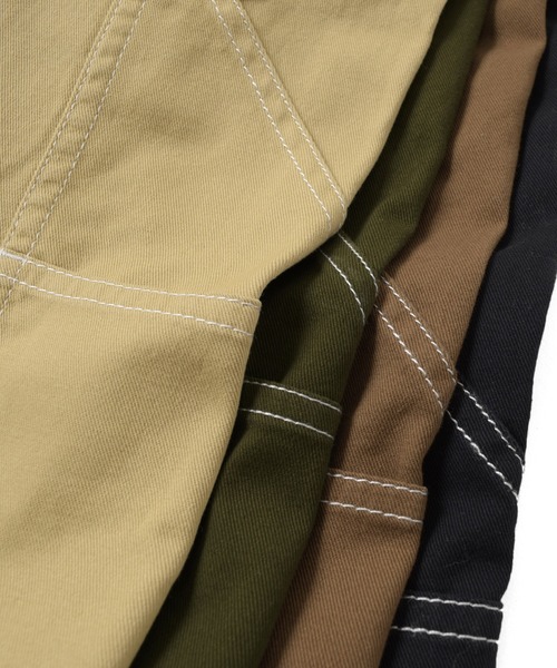 GLAZOS(グラソス)の「【大人向けサイズあり】コットンツイル・ハーフペインターパンツ(その他パンツ・キッズ・カーキ/ブラック/ベージュ/ブラウン・140cm/150cm/160cm/170cm)」の18枚目の写真