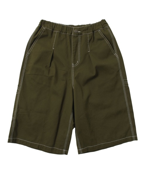 GLAZOS(グラソス)の「【大人向けサイズあり】コットンツイル・ハーフペインターパンツ(その他パンツ・キッズ・カーキ/ブラック/ベージュ/ブラウン・140cm/150cm/160cm/170cm)」の21枚目の写真