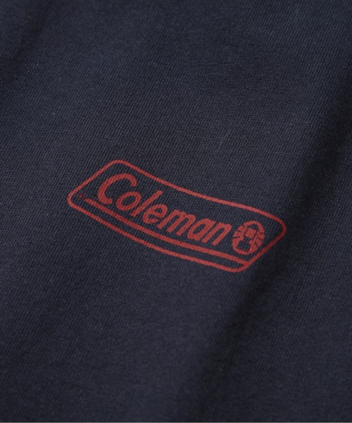 COLEMAN（コールマン）の「【Coleman】classic logo tee   ワンポイントクラシカルロゴTシャツ コールマン（Tシャツ/カットソー・レディース・ブラック/ホワイト/ネイビー/グリーン/ピンク/ダークブラウン・L/M/S/XS/XL）」の10枚目の写真