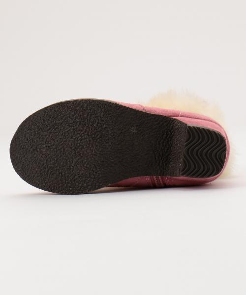 ANY（エニィ）の「【KIDS雑貨】リボン ブーティー（ブーティ・キッズ・ダークブラウン系/ピンク系・20/17/21/19/16/18）」の4枚目の写真