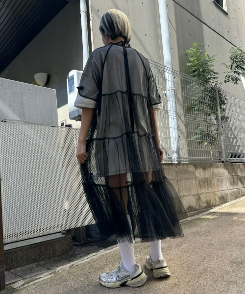 キャンディストリッパーCHINA SHEER ワンピース　チュールワンピース キャンディストリッパーCHINA SHEER ワンピース チュールワンピース