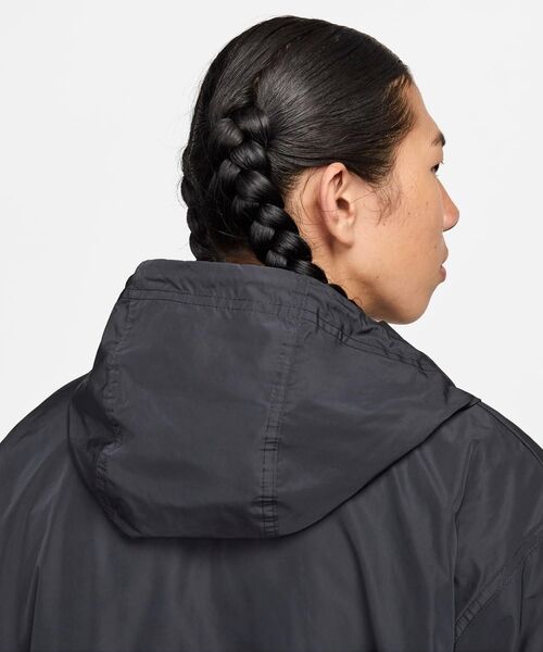 NIKE ナイキ マリーナ アノラック プルオーバー パーカー XL 黒 NIKE（ナイキ）の「ナイキ クラブ メンズ マリーナ アノラック