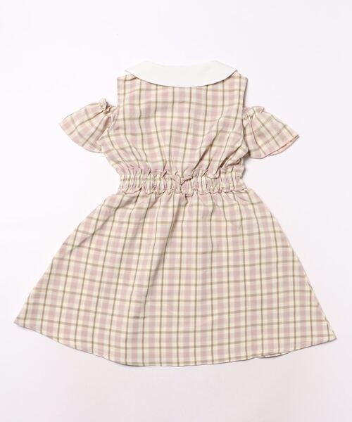 PINKHUNT（ピンクハント）の「PINKHUNT ウエストレースアップワンピース 9326K（ワンピース・キッズ・ベビーピンク/ネイビー・120cm/130cm/140cm/150cm/160cm）」の10枚目の写真