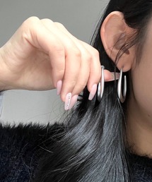 ドでかリングピアス