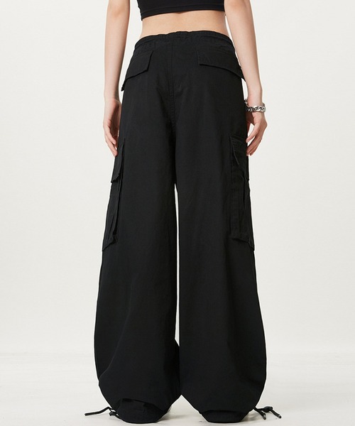 やややさま専用Minus やまと着用　カーゴパンツ　authority 百足 ユニセックスカーゴパンツ ワイドパンツ ストレートパンツ[品番