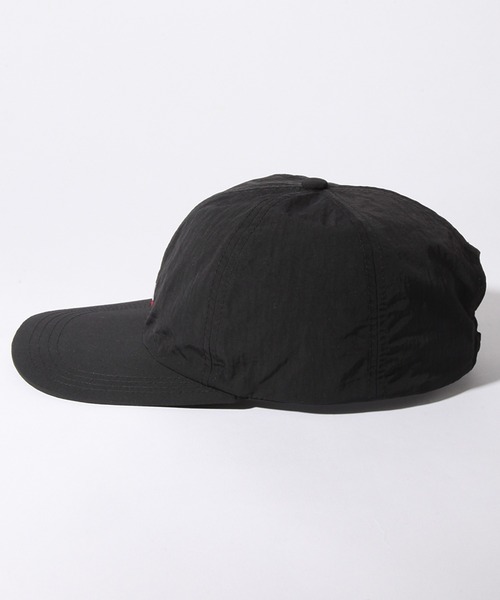 FIRST DOWN（ファーストダウン）の「【FIRST DOWN/ファーストダウン】CAP TASLAN NYLON/ワンポイント刺繍ロゴ タスランナイロン フラットバイザーキャップ 24SS（キャップ・メンズ・ブラック/グレー/セージグリーン・FREE）」の6枚目の写真