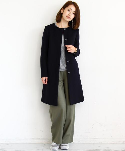 shi**さま 　新品未使用　ビューティアンドユース　今季 タックパンツ BEAUTY&YOUTH UNITED ARROWS（ビューティーアンドユース