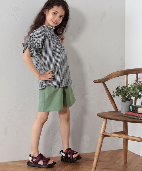 FOUND GOOD（ファウンドグッド）の「Ｋ／エアラクショーツ（その他パンツ・キッズ・ブラック/ベージュ/パープル系/グリーン系8/グレー系・110cm/120cm/130cm/140cm/150cm）」の4枚目の写真