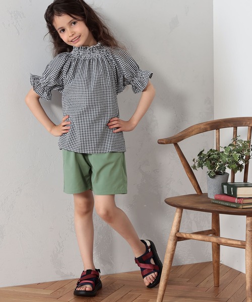 FOUND GOOD（ファウンドグッド）の「Ｋ／エアラクショーツ（その他パンツ・キッズ・ブラック/ベージュ/パープル系/グリーン系8/グレー系・110cm/120cm/130cm/140cm/150cm）」の15枚目の写真