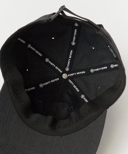 NANGA（ナンガ）の「NANGA/ナンガ×47BRAND/フォーティーセブンブランド HINOC CAP ベースボールキャップ 2026年 夏 夏服（キャップ・メンズ・チャコール/ベージュ/ネイビー/パープル/ブラウン/オレンジ/ライトブルー・FREE）」の18枚目の写真