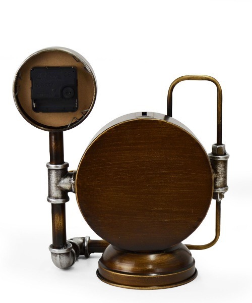 entre square（アントレスクエアー）の「bcl/Steampunk スタンドクロック 置時計 アナログ（置時計・レディース・ブラック/ホワイト・ONE SIZE）」の4枚目の写真