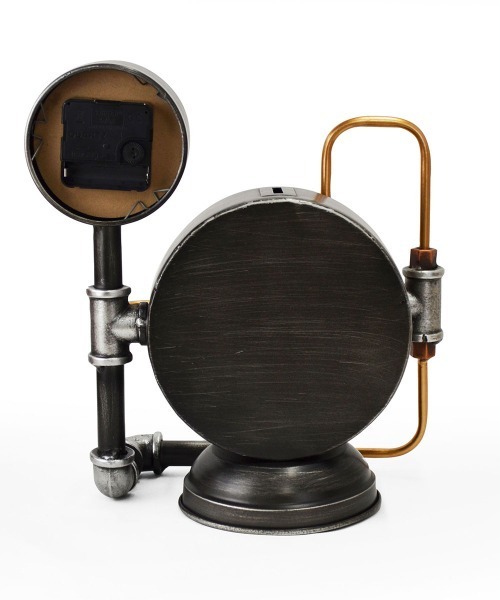 entre square（アントレスクエアー）の「bcl/Steampunk スタンドクロック 置時計 アナログ（置時計・レディース・ブラック/ホワイト・ONE SIZE）」の3枚目の写真