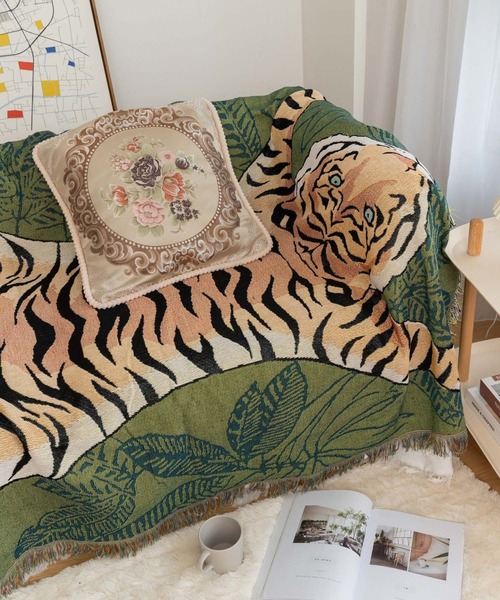 VIBGYOR（ヴィブジョー）の「【 somni / ソニ 】 アニマル柄ブランケット（ブランケット・レディース・B/A/C/D・FREE）」の9枚目の写真