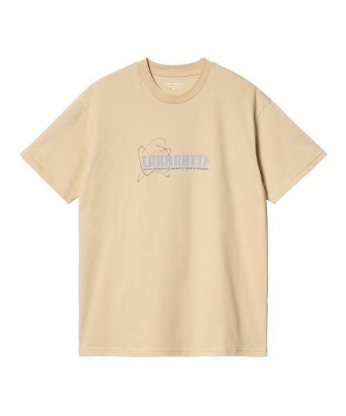 Carhartt WIP(カーハートダブリューアイピー)の「S/S UNIFIED T-SHIRT(Tシャツ/カットソー・メンズ・ホワイト/ベージュ・LARGE/MEDIUM/SMALL)」の1枚目の写真