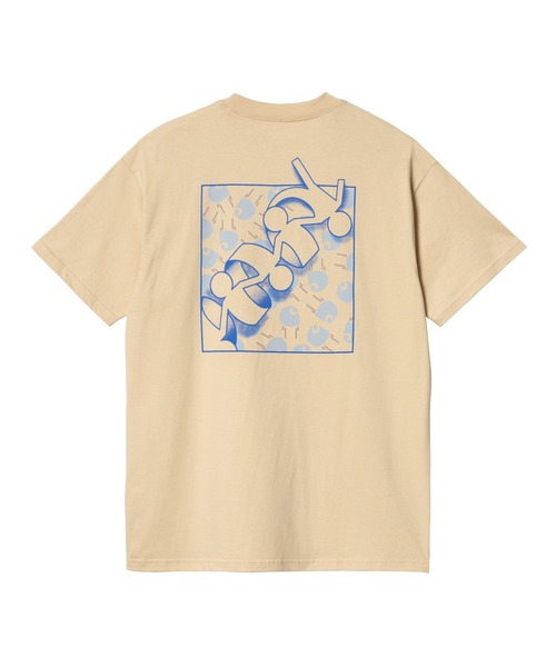 Carhartt WIP(カーハートダブリューアイピー)の「S/S UNIFIED T-SHIRT(Tシャツ/カットソー・メンズ・ホワイト/ベージュ・LARGE/MEDIUM/SMALL)」の3枚目の写真