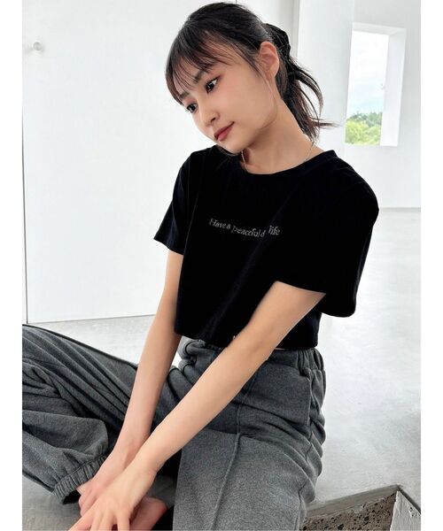 セール】ロゴ刺繍Tシャツ（Tシャツ/カットソー）｜RESEXXY