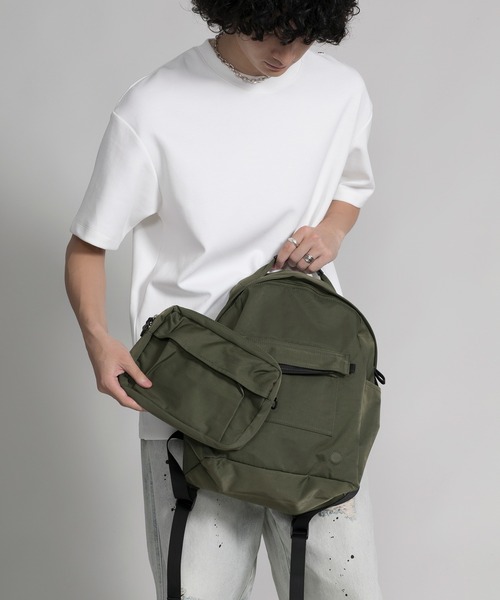 aimoha（アイモハ）の「【aimoha neo】VOYAGER URBAN BACKPACK SET（バックパック/リュック・メンズ・ベージュ/グリーン/ブラック・FREE）」の18枚目の写真