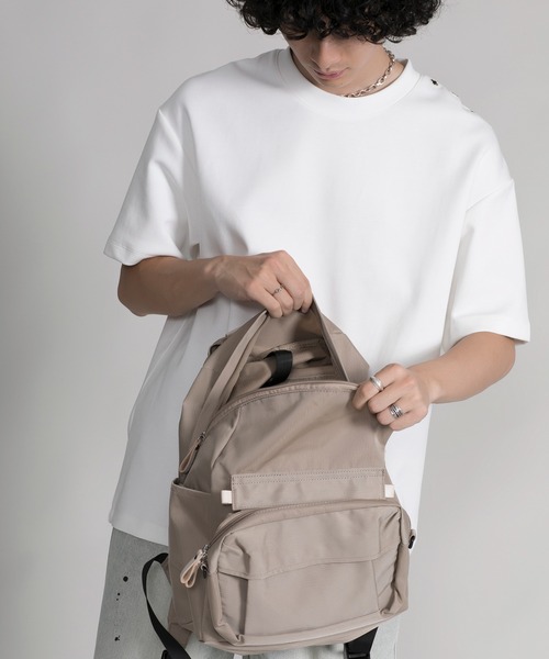 aimoha（アイモハ）の「【aimoha neo】VOYAGER URBAN BACKPACK SET（バックパック/リュック・メンズ・ベージュ/グリーン/ブラック・FREE）」の22枚目の写真