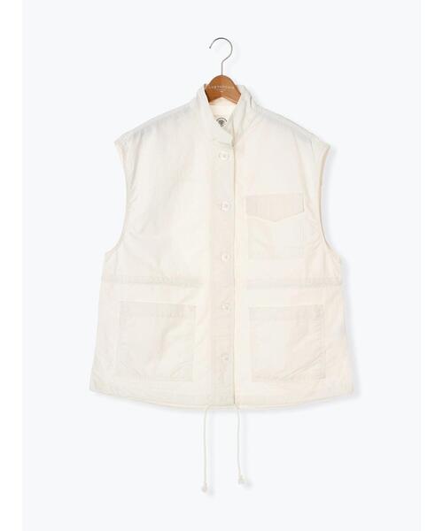 Lugnoncure（ルノンキュール）の「ナイロンミリタリーベスト（ベスト・レディース・オフホワイト/カーキ/ブラック・F）」の19枚目の写真