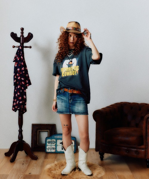 FTW(エフティダブリュー)の「COWBOY S/S TEE(Tシャツ/カットソー・メンズ・ホワイト/チャコール・LARGE/MEDIUM)」の7枚目の写真