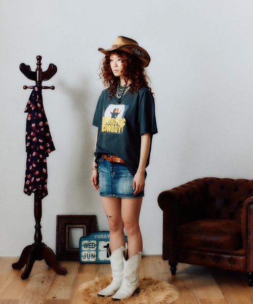 FTW(エフティダブリュー)の「COWBOY S/S TEE(Tシャツ/カットソー・メンズ・ホワイト/チャコール・LARGE/MEDIUM)」の8枚目の写真