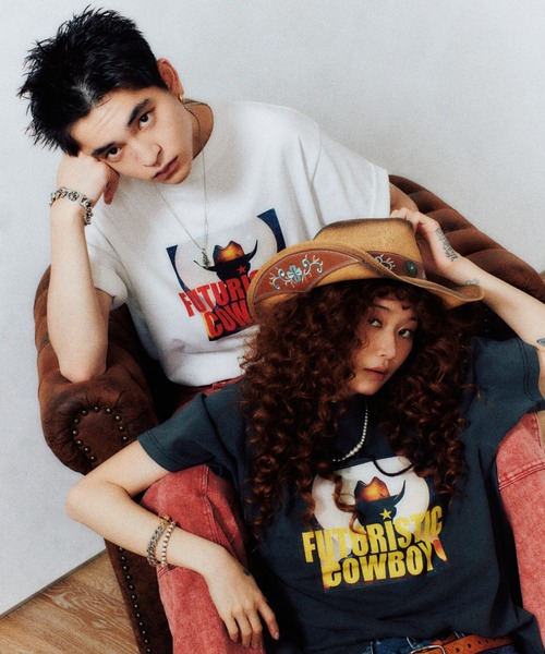 FTW(エフティダブリュー)の「COWBOY S/S TEE(Tシャツ/カットソー・メンズ・ホワイト/チャコール・LARGE/MEDIUM)」の3枚目の写真