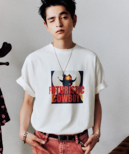 FTW(エフティダブリュー)の「COWBOY S/S TEE(Tシャツ/カットソー・メンズ・ホワイト/チャコール・LARGE/MEDIUM)」の14枚目の写真