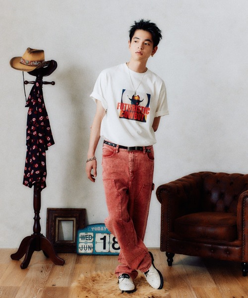 FTW(エフティダブリュー)の「COWBOY S/S TEE(Tシャツ/カットソー・メンズ・ホワイト/チャコール・LARGE/MEDIUM)」の17枚目の写真