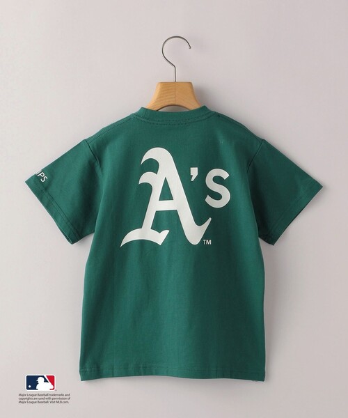 SHIPS（シップス）の「SHIPS KIDS:85～95cm / スヌーピー×MLB TEE（Tシャツ/カットソー・キッズ・ブルー/ホワイト/グリーン/ネイビー・X-SMALL）」の14枚目の写真