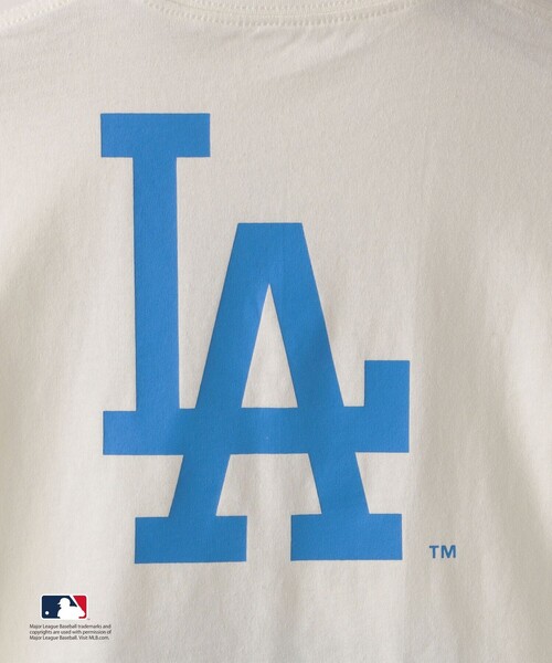 SHIPS（シップス）の「SHIPS KIDS:85～95cm / スヌーピー×MLB TEE（Tシャツ/カットソー・キッズ・ブルー/ホワイト/グリーン/ネイビー・X-SMALL）」の17枚目の写真