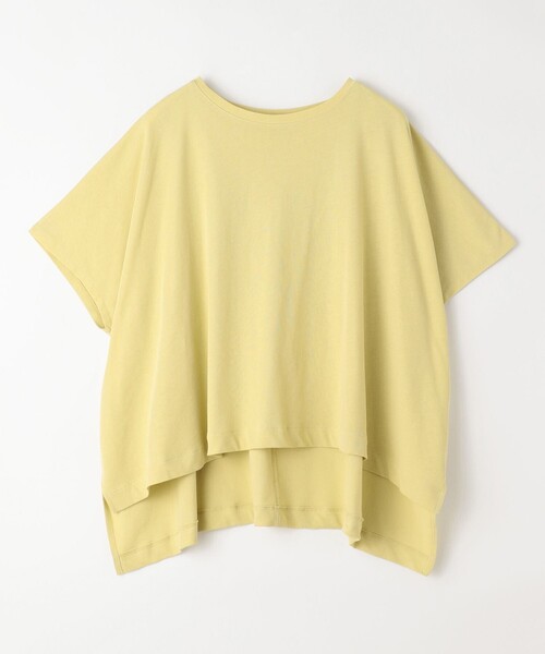 ANY(エニィ)の「ハイツイストコットンポンチョ風Tシャツ(Tシャツ/カットソー・レディース・グレー系/イエロー系/ライトグレー系/ホワイト系・F)」の10枚目の写真