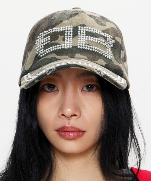 BEEDEN 迷彩柄 ストーンキャップ BEEDEN スタッズ 迷彩 キャップ - メルカリ