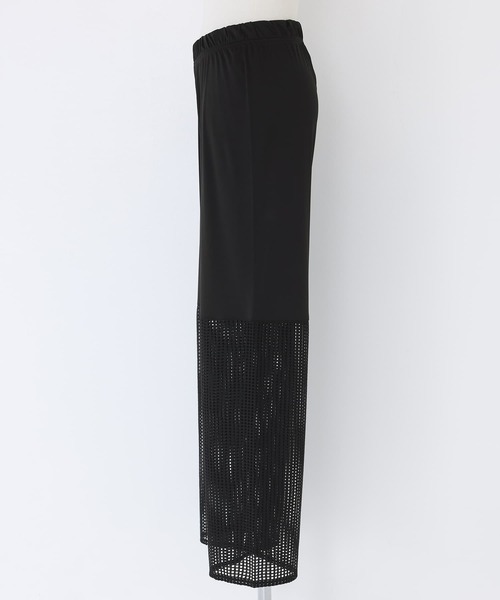 n'OrLABEL(ノアールレーベル)の「『メッシュぺチパンツ』(その他パンツ・レディース・ブラック/アイボリー・1/2)」の11枚目の写真