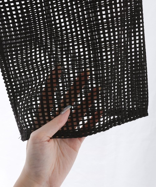 n'OrLABEL(ノアールレーベル)の「『メッシュぺチパンツ』(その他パンツ・レディース・ブラック/アイボリー・1/2)」の17枚目の写真