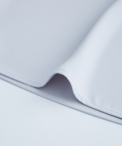 ROPE' PICNIC（ロペピクニック）の「ボウタイハーフスリーブブラウス（シャツ/ブラウス・レディース・ホワイト系その他/ホワイト/ベージュ/ピンク/サックスブルー・36/38）」の7枚目の写真