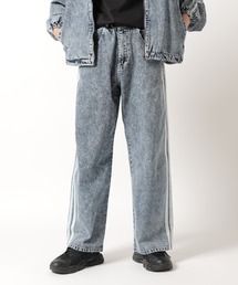 side line denim pants / サイドライン デニムパンツ