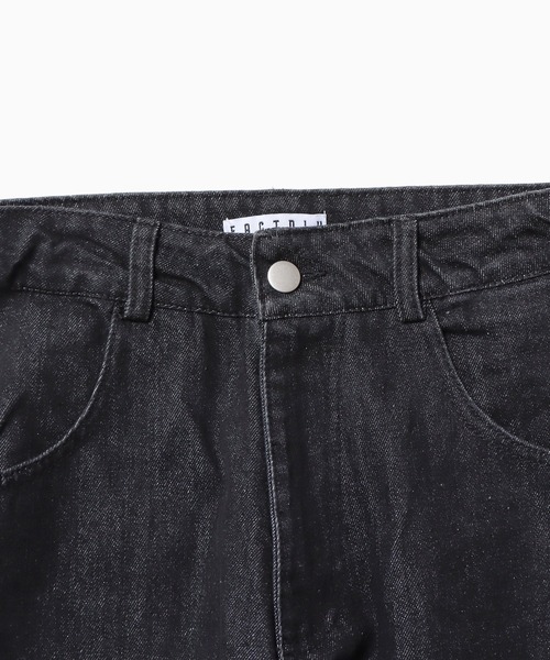 Theater code(シアターコード)の「side line denim pants / サイドライン デニムパンツ(デニムパンツ・メンズ・ブラック/ブルー・L/M)」の14枚目の写真