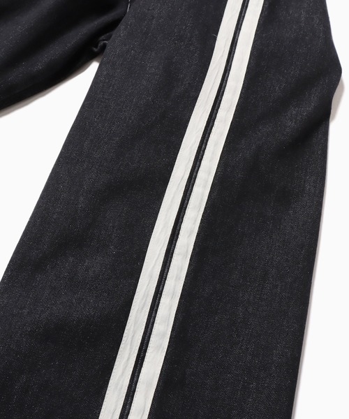 Theater code(シアターコード)の「side line denim pants / サイドライン デニムパンツ(デニムパンツ・メンズ・ブラック/ブルー・L/M)」の19枚目の写真
