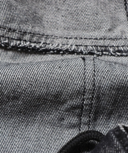 Theater code(シアターコード)の「side line denim pants / サイドライン デニムパンツ(デニムパンツ・メンズ・ブラック/ブルー・L/M)」の21枚目の写真