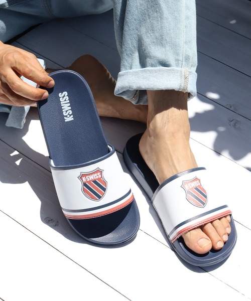 K-SWISS(ケースイス)の「【K-SWISS/ケースイス】シャワーサンダル/リカバリーサンダル(サンダル・メンズ・ホワイト系その他/ホワイト系4/ホワイト系その他3/ネイビー/ホワイト系その他2/ホワイト系その他4/ホワイト系1/ホワイト系2・M/L/LL)」の8枚目の写真