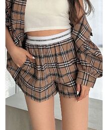 GYDA | 【SETUP着用可】BM＆WB JQ CHECKショートパンツ(その他パンツ)