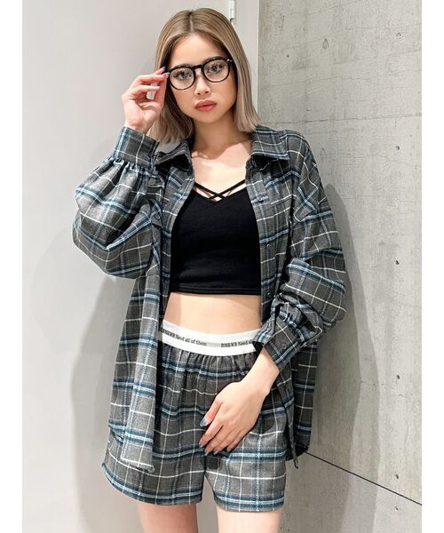 GYDA（ジェイダ）の「【SETUP着用可】BM＆WB JQ CHECKショートパンツ（その他パンツ・レディース・ベージュ/グレー・FREE）」の14枚目の写真