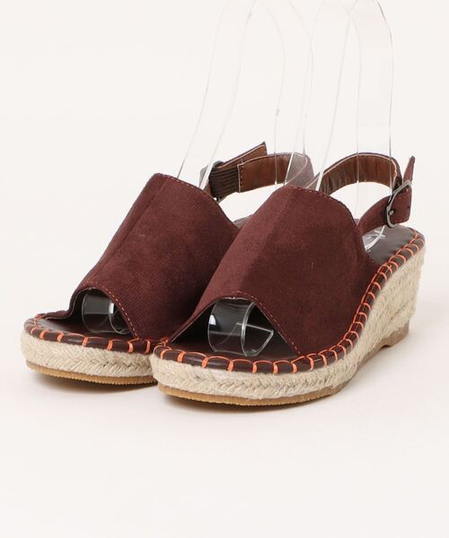 チャイハネ(チャイハネ)の「【チャイハネ】ウエッジソールサンダル(サンダル・レディース・ベージュ/ブラウン・M/L)」の3枚目の写真