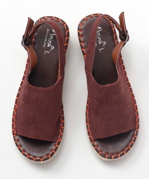 チャイハネ(チャイハネ)の「【チャイハネ】ウエッジソールサンダル(サンダル・レディース・ベージュ/ブラウン・M/L)」の4枚目の写真