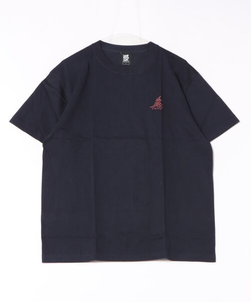 B.I.D.(ビーアイディー)の「《KINJAZ》Graphic T(Tシャツ/カットソー・メンズ・ネイビー/ホワイト・LARGE/MEDIUM)」の1枚目の写真
