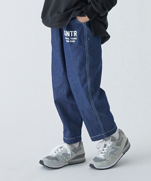 GENERATOR（ジェネレーター）の「ジェネレーター デニムワークパンツ（デニムパンツ・キッズ・ネイビー・M/L/XL）」の3枚目の写真