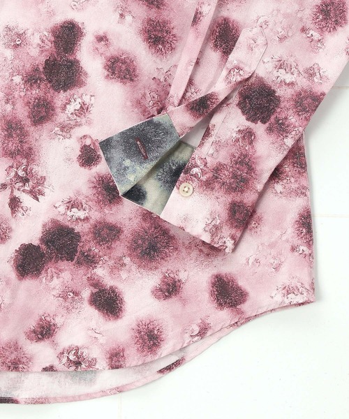 Paul Smith COLLECTION（ポールスミスコレクション）の「フロステッドフローラルプリント シャツ / 244367 901U（シャツ/ブラウス・メンズ・ライトグリーン/ピンク・LARGE/MEDIUM/SMALL/X-LARGE）」の14枚目の写真